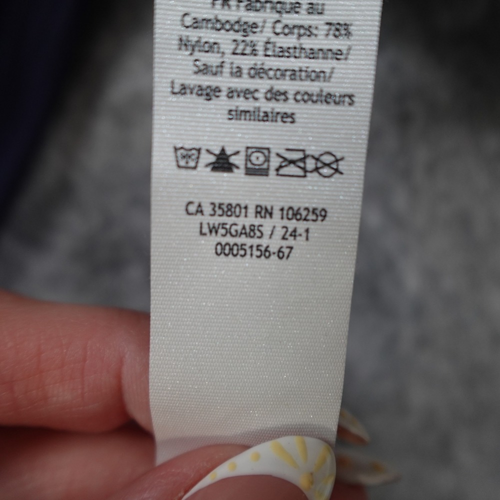 Lululemon Leggings Women 2 Navy Ribbed Align High Rise Mini Flare Pants Yoga Gym - Picture 9 of 12
